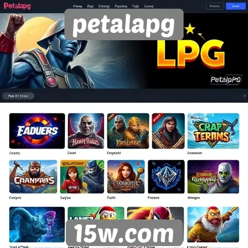 Principais jogos disponíveis no site petalapg